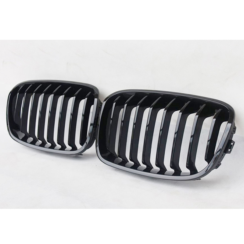 2012 - 2016 BMW 1-Series F20 F21 Front Kidney Replacement Grille Grill Gloss Black