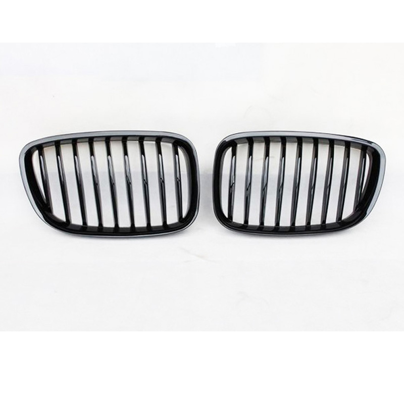 2012+ Kidney Front Mesh Replacement Grille For BMW F07 GT 535iGT 550iGT Gloss Black