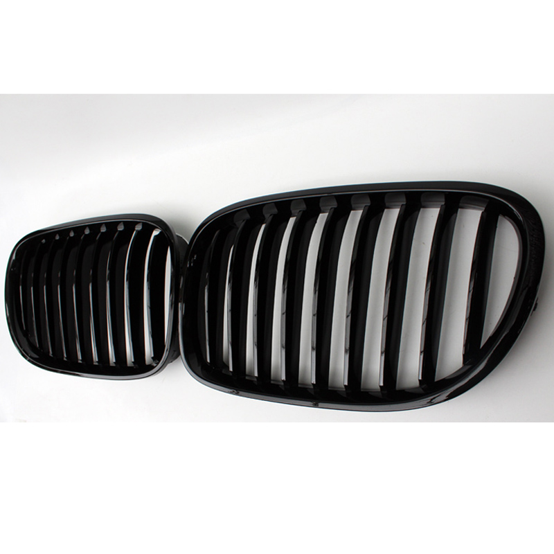 2009 - 2012 Gloss Black Kidney Front Mesh Replacement Grille For BMW 7 Series F02 F01