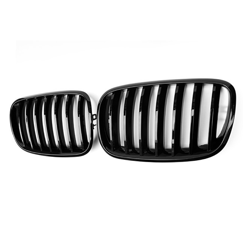 2006-2014 Gloss Black Replacement Grille Grill Fit for BMW X5 X5M X6 X6M E70 E71
